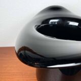 Vintage Italian vase top hat in Murano glass, 1980s.