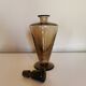 Vintage round smoked glass carafe