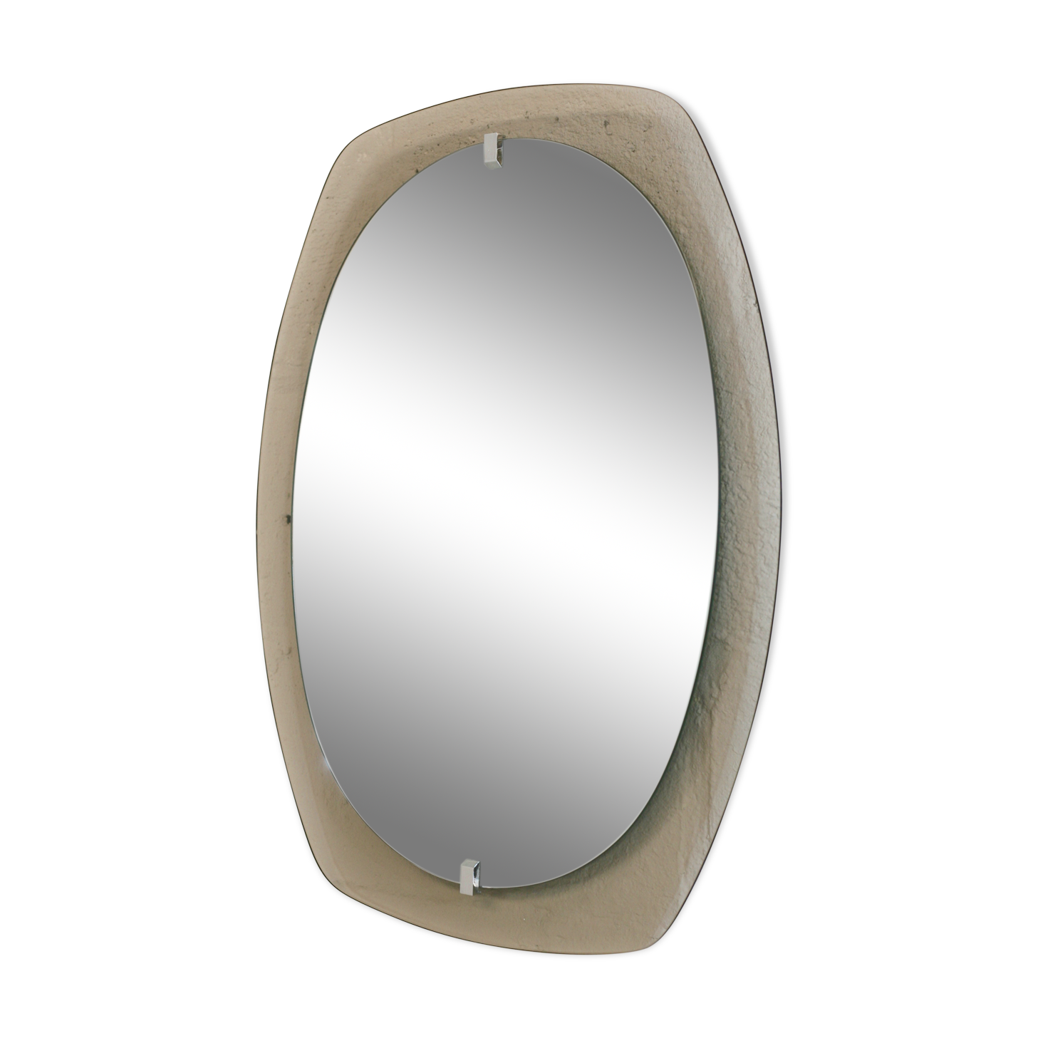 Wall mirror Vecca, Italy, circa 1970 60x81cm