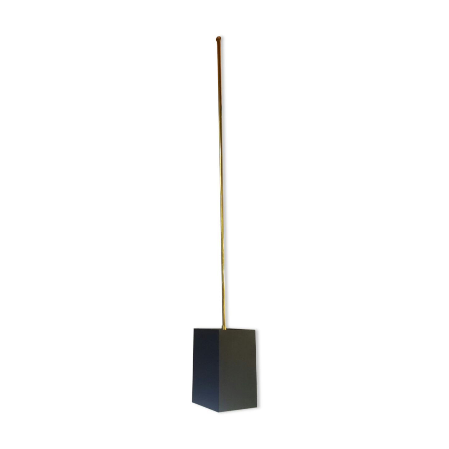 Hanging lamp Raak model Viervoud, 1978 metal and brass