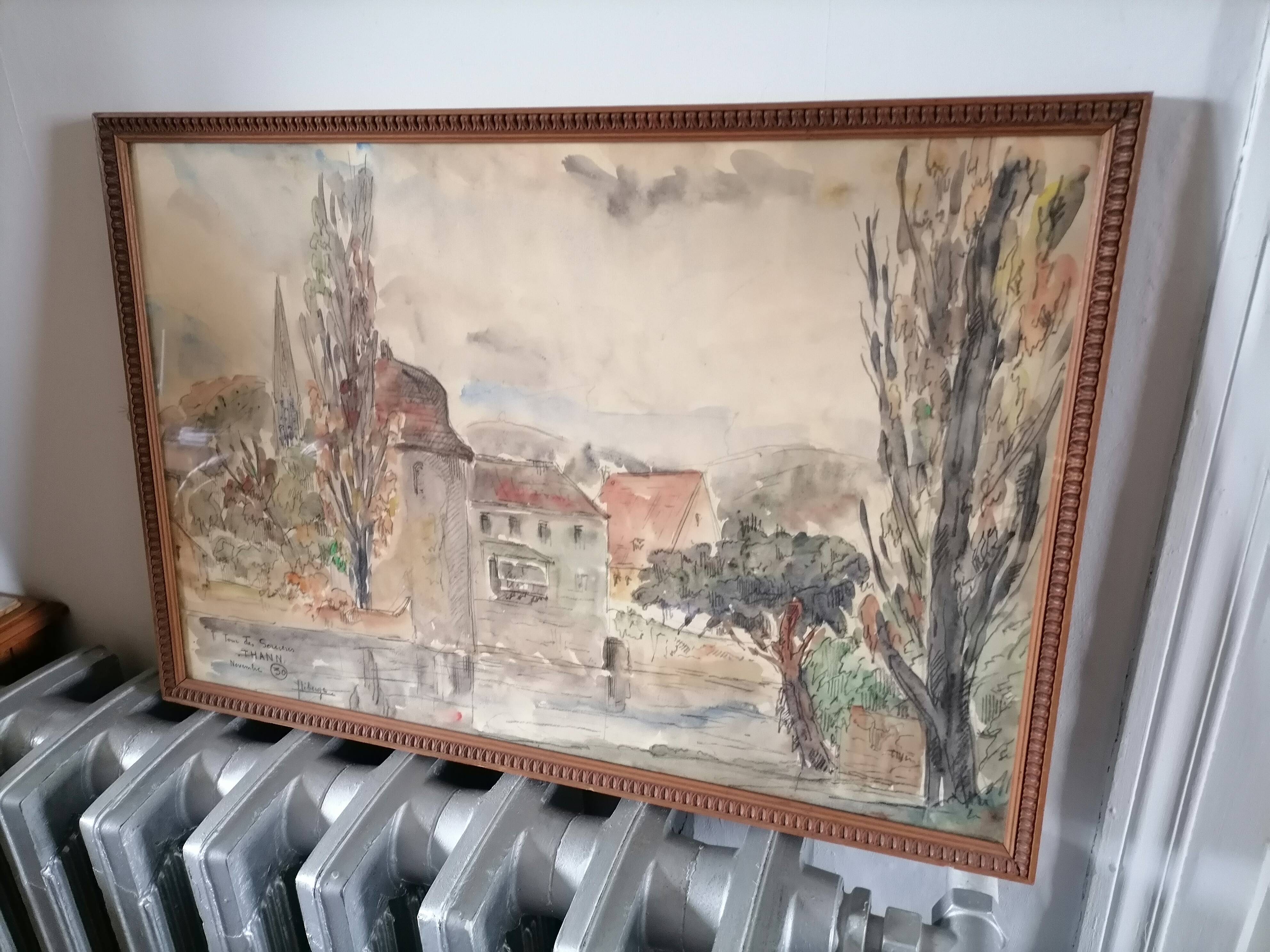 Watercolors. year. 30