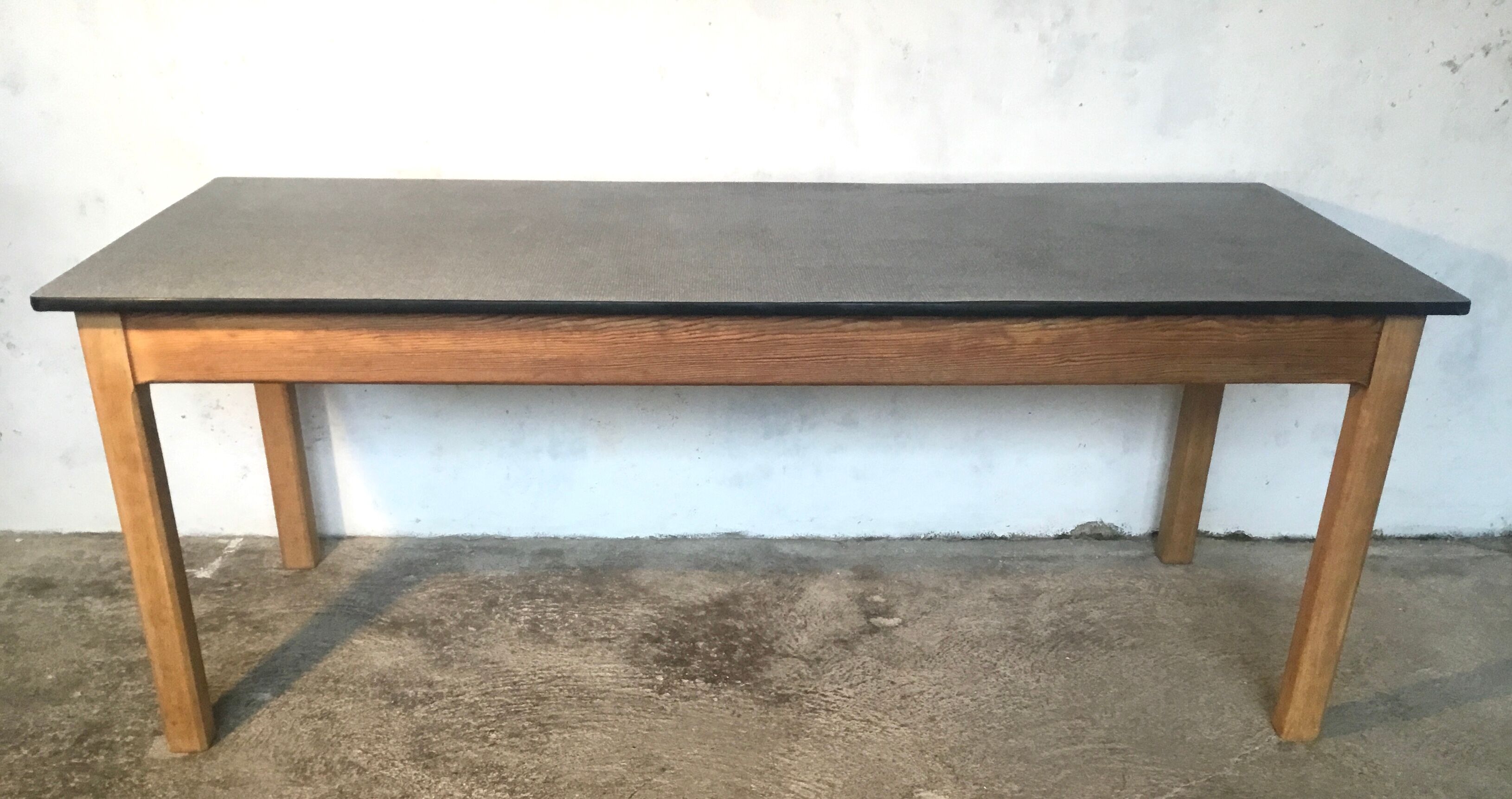 Farmhouse table with formica top 200 cm - 1950