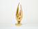 Lamp Michel Armand gilded bronze 1970