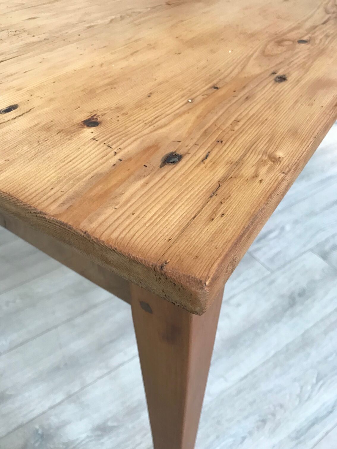 Vintage farm table