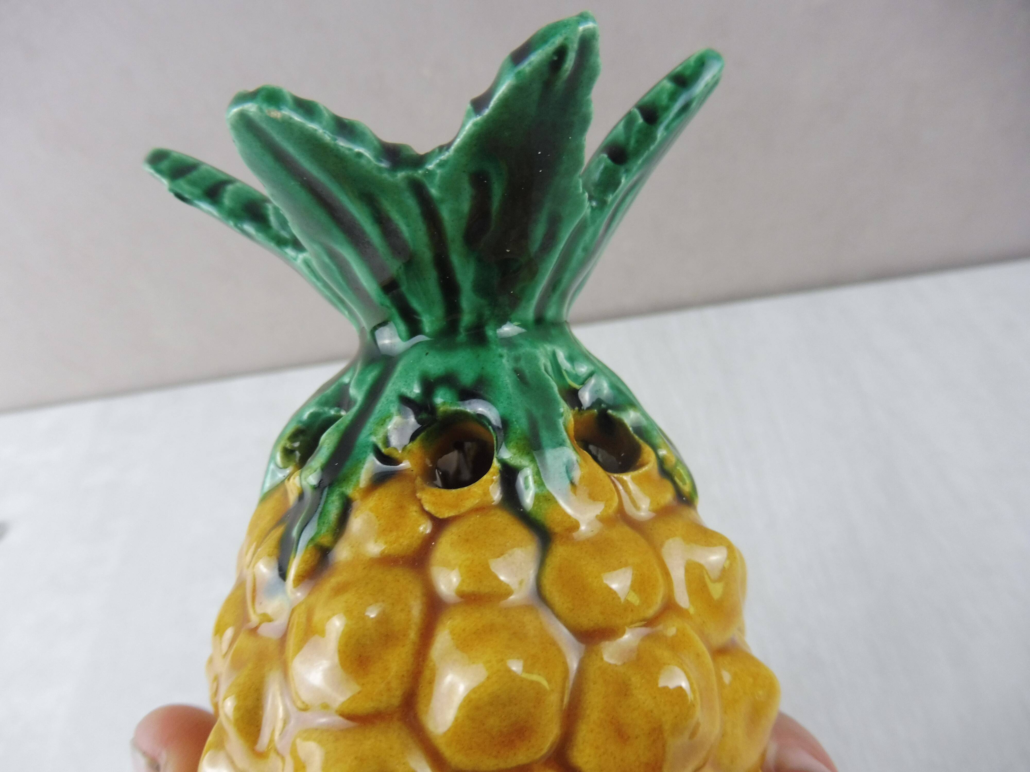 Aperitif, pineapple shape, Vallauris, vintage
