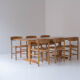 Shaker dining table designed by Børge Mogensen for Carl Madsen & Son, Denmark 1960s.
