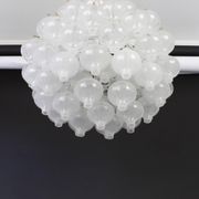Glass Tulipan chandelier by Kalmar, Austria, 1960s