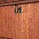 Fully restored mid-century teak dresser with 4 drawers / Danish modern design / 1960s