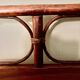 Rattan shelf