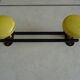 Vintage wall coat rack year 60