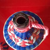 Scoubidou bottle from the 60s