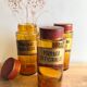 Old pharmacy bottle "Borrago Officinalis" brown glass