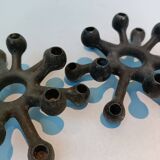 Scandinavian candle holders