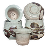 Studio Pottery Tea Cup, Saucer and Infuser Set