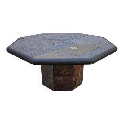 Table basse, conçue par Paul Kingma, Pays-Bas, années 1980.