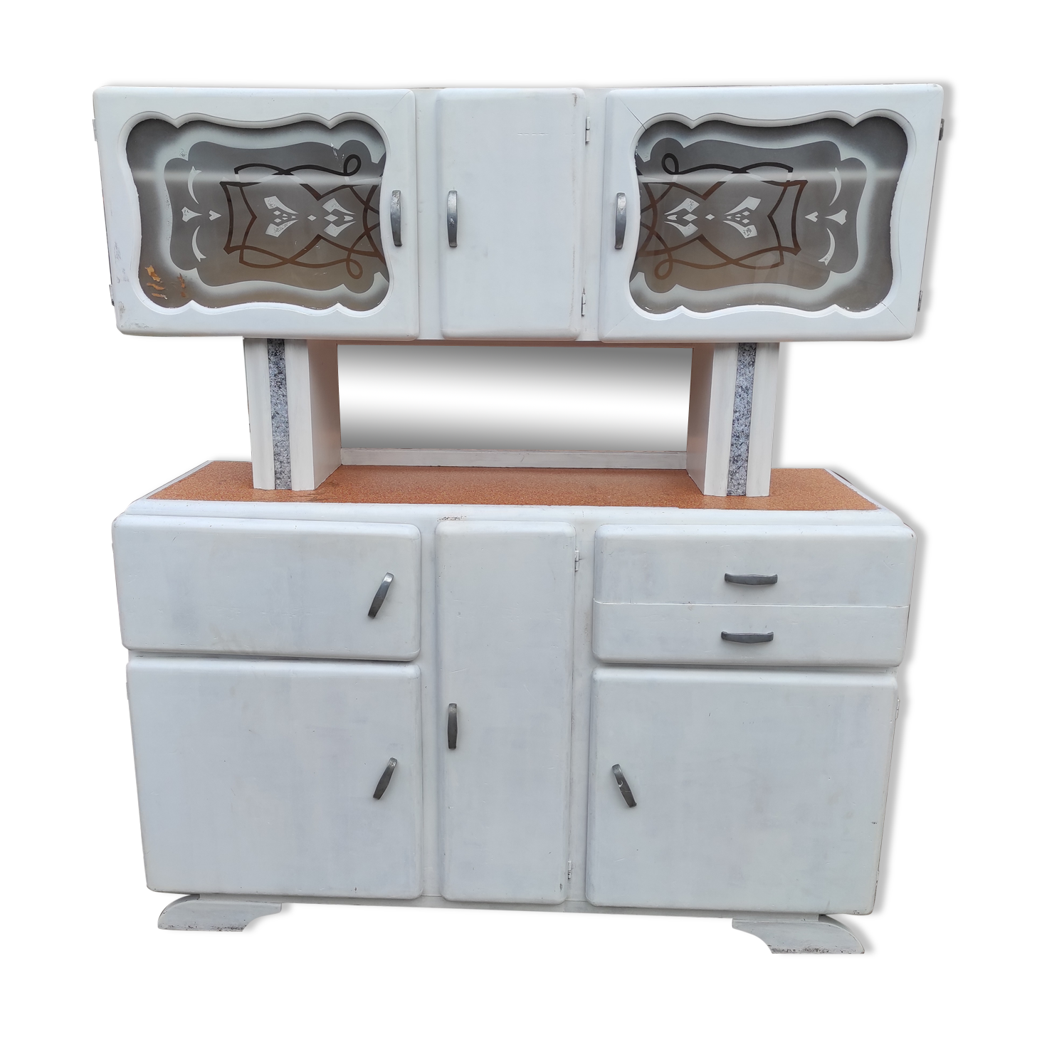 Buffet Mado vintage 2 body repainted in white