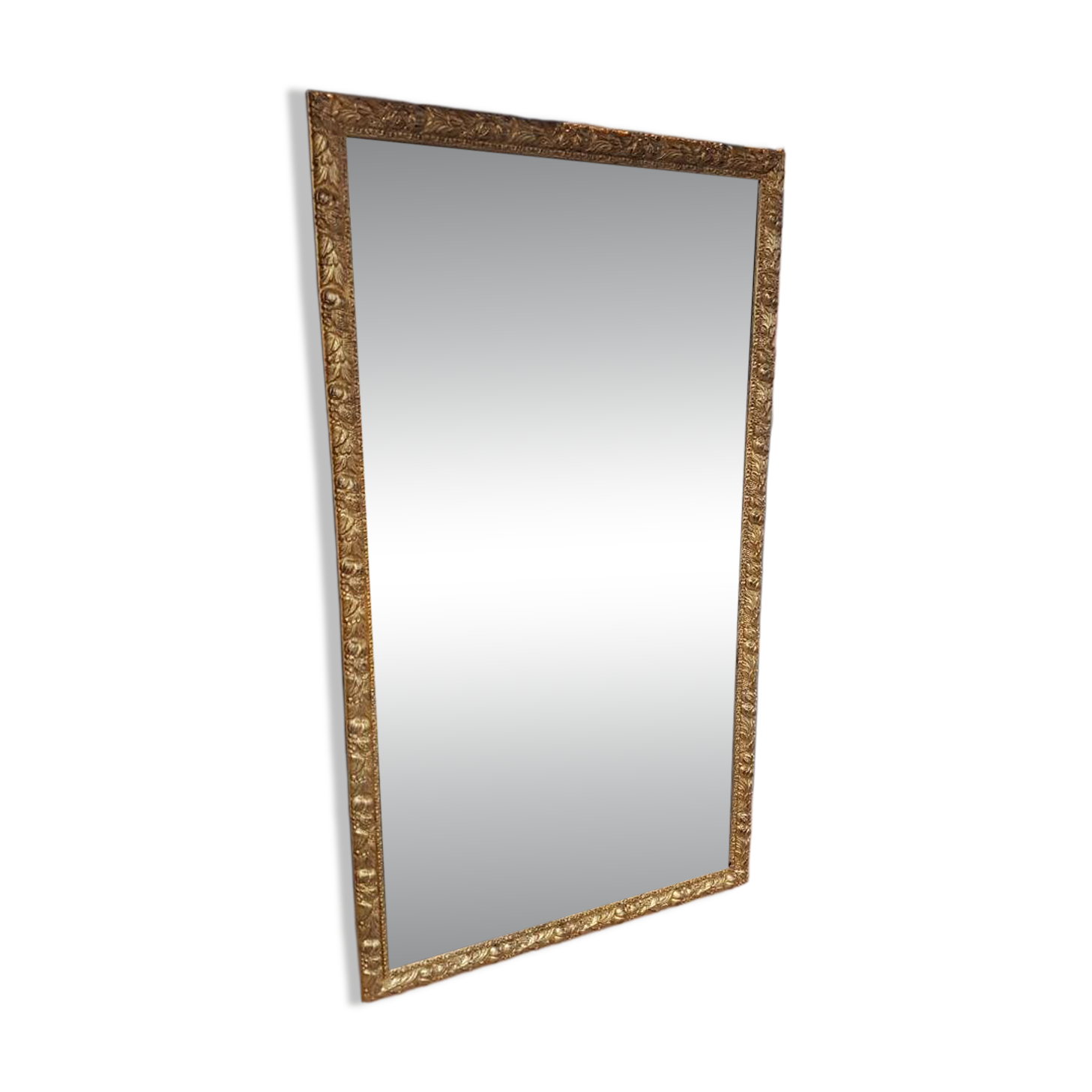 Italian style gilded mirror with patina from the 17th century (col. francesca)