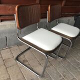Set of 2 Cesca chairs Italy 1970s