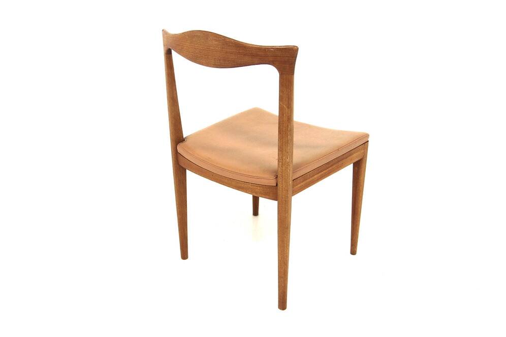 Set of 4 Scandinavian teak chairs, Karl Erik Ekselius, JOC, Sweden, 1960