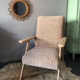 Vintage armchair feet raw compass