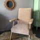 Vintage armchair feet raw compass