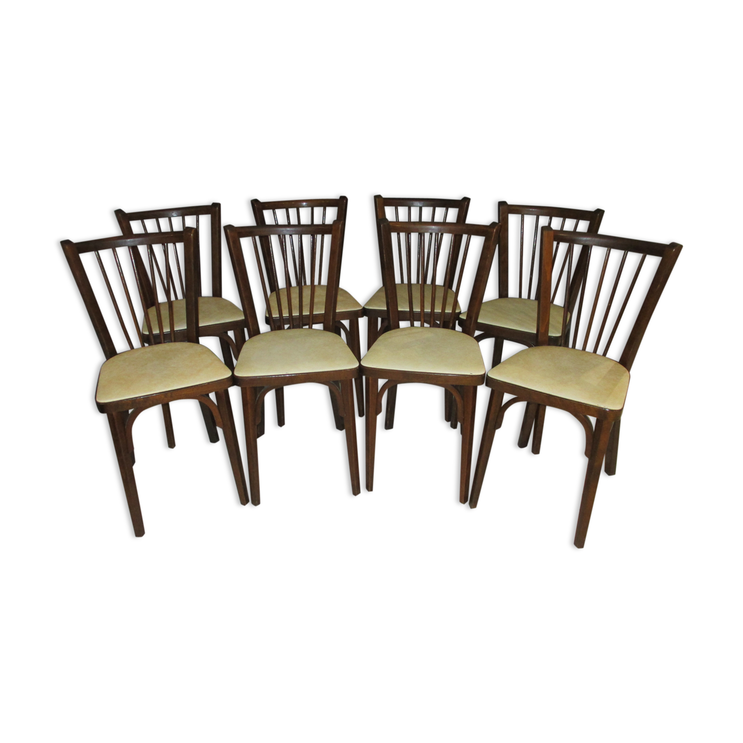 Chaises de bistrot Baumann 1968