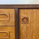 Large sideboard by Johannes Andersen in teak, 240 cm.
