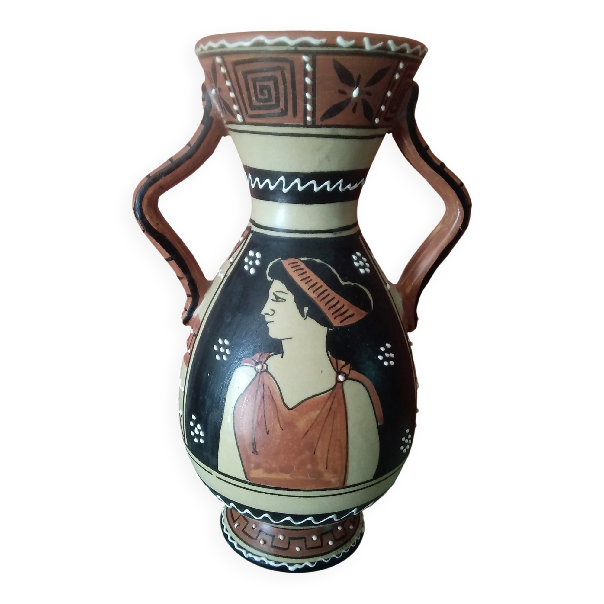 Amphora vase Deruta