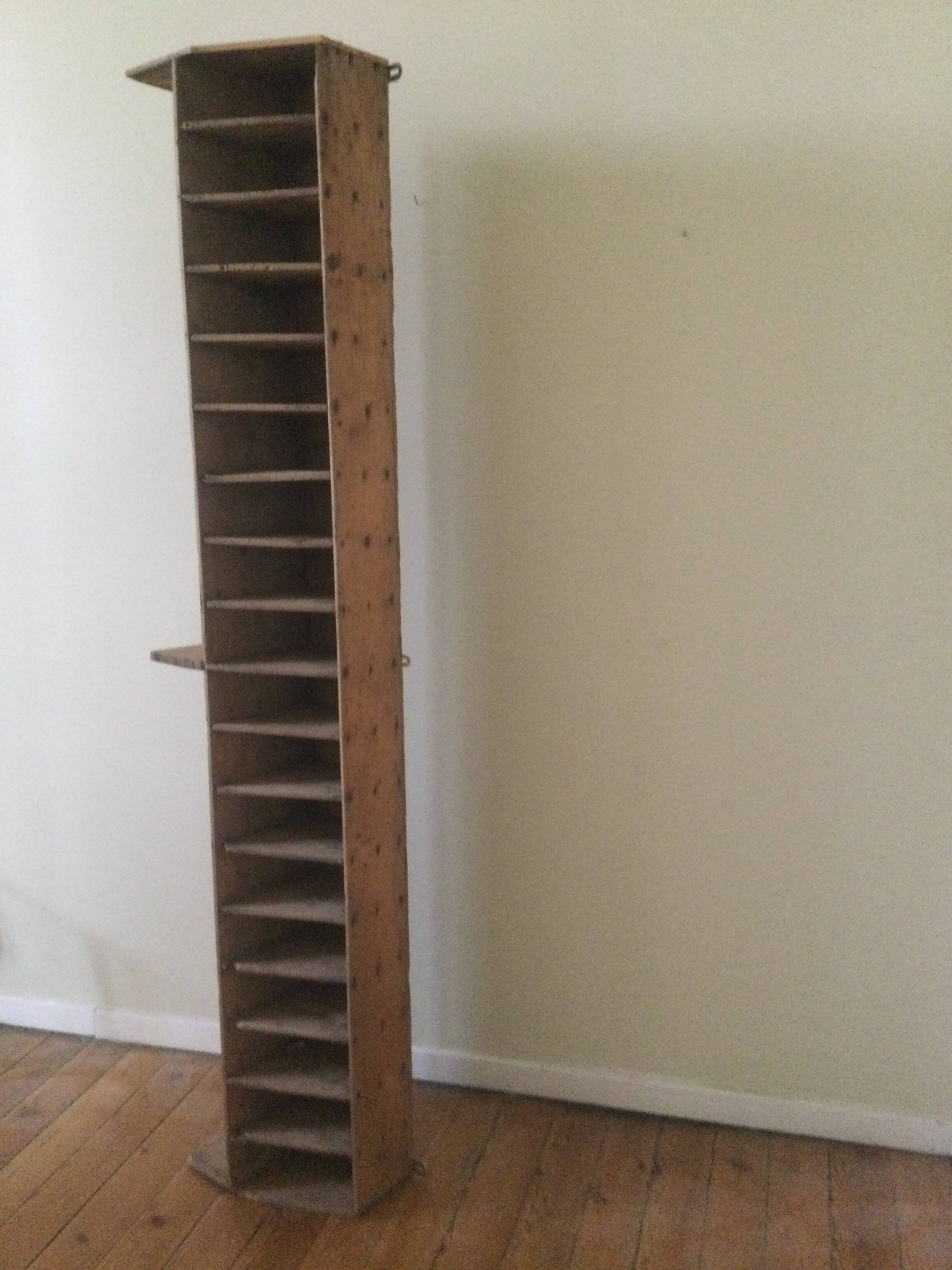 Large antique wall shelf