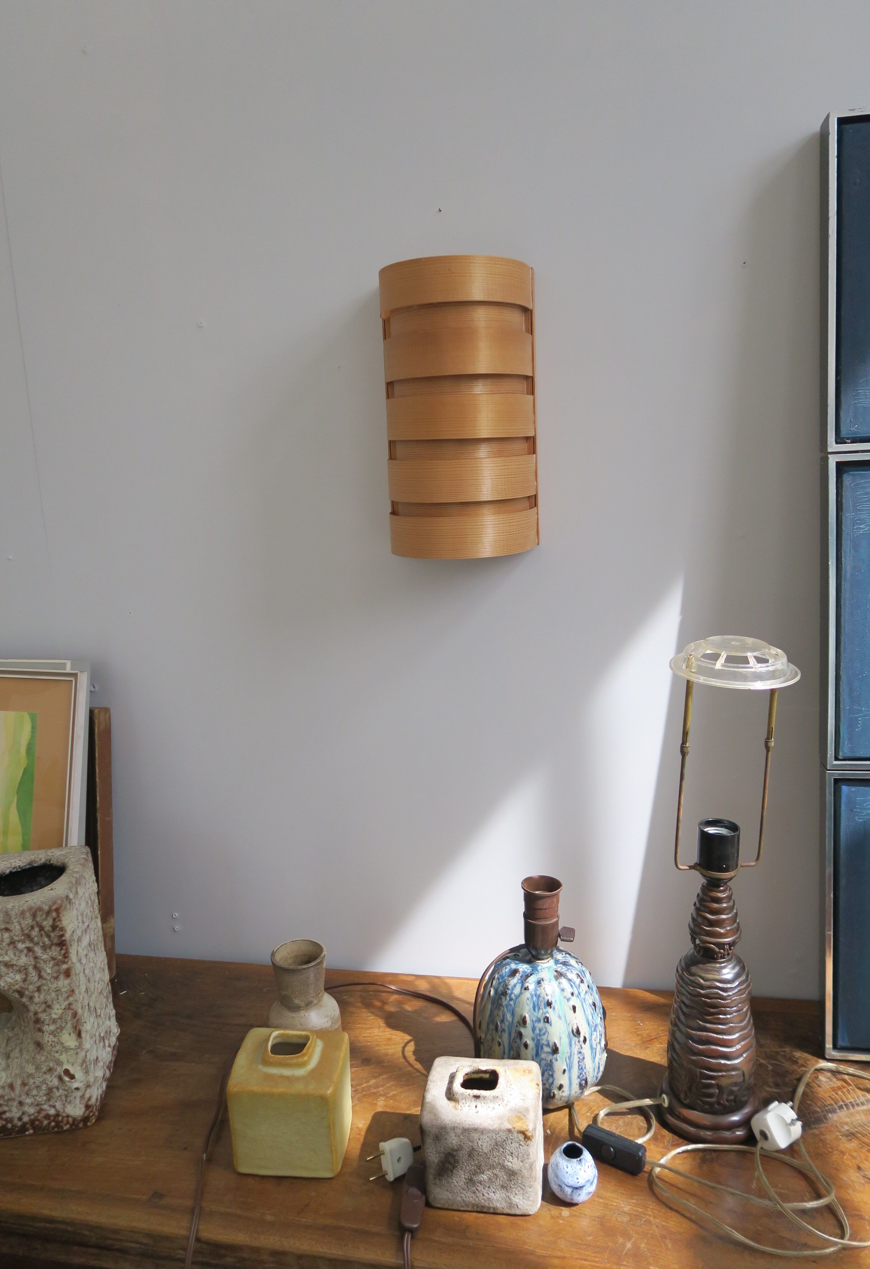 Wall lamp by Hans Agne Jacobsson for markary