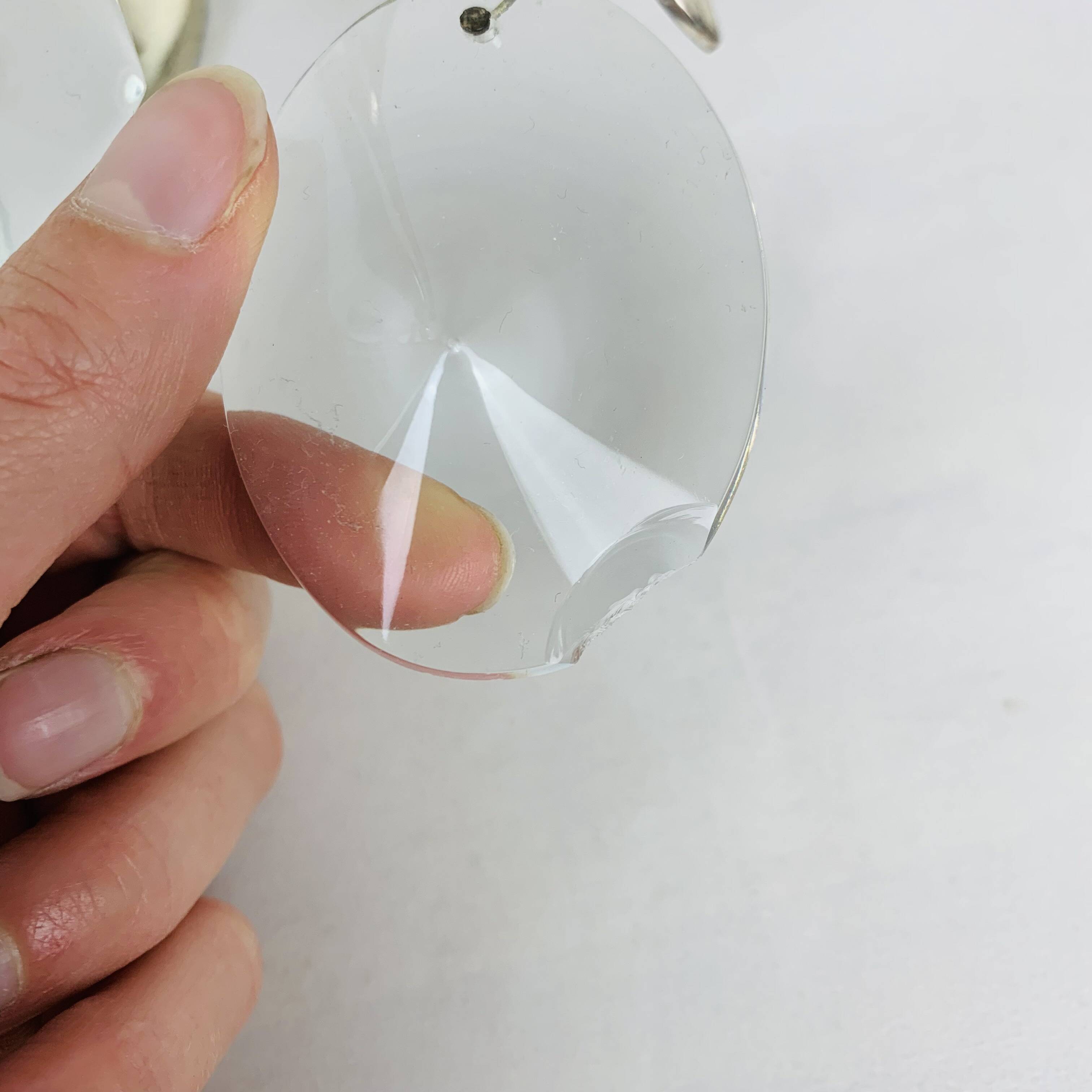 Pair of Ovali wall lights by Sciolari 70s