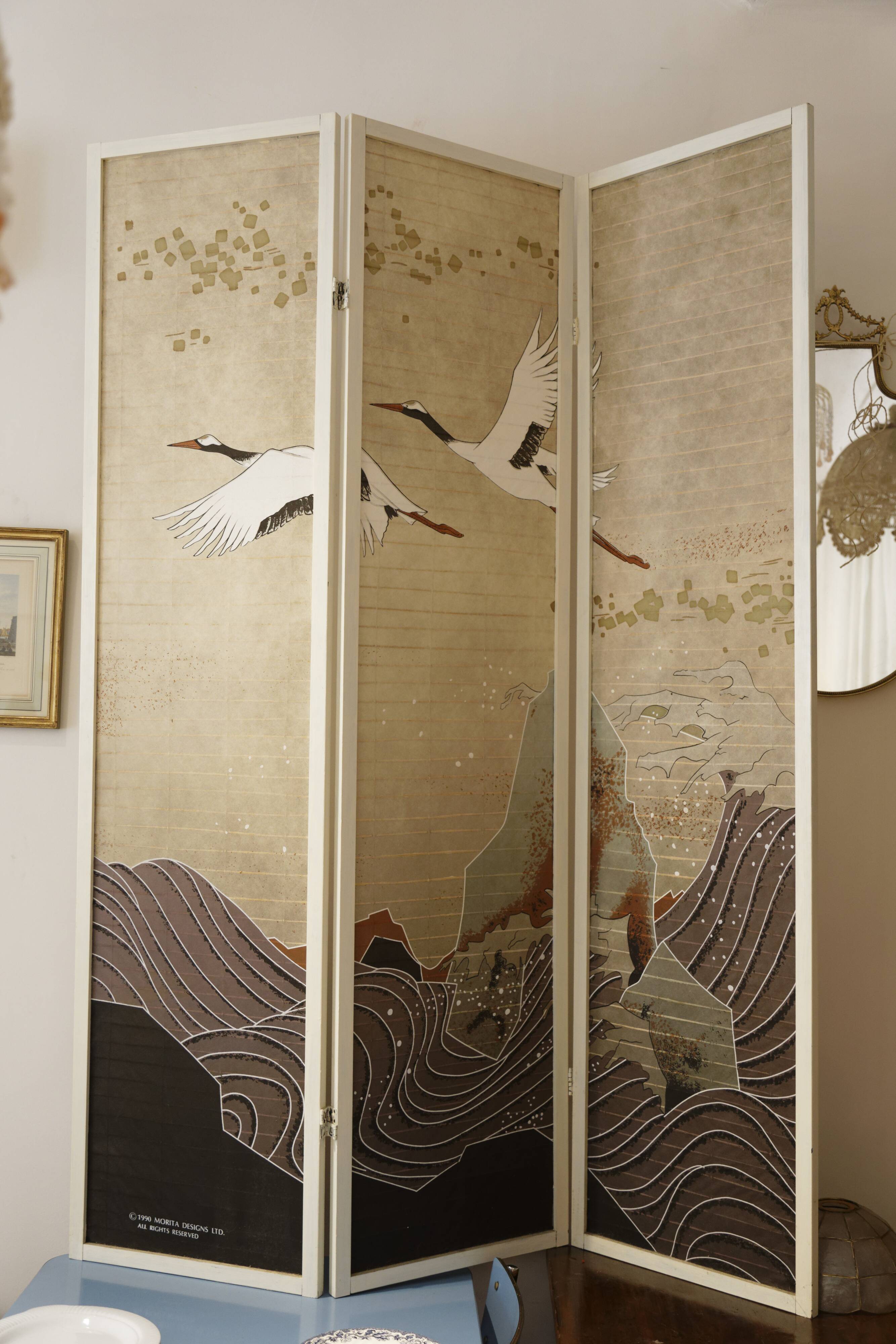 Original Japanese screen MORITA designs