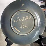 Mid century wall plate Le Castellet
