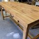 Table de ferme piétement entretoise