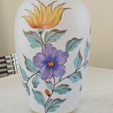 Vintage vase Flora Gouda Holland - Model Viola hand-painted
