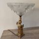 Lamp Ezan foot bronze angel cherub