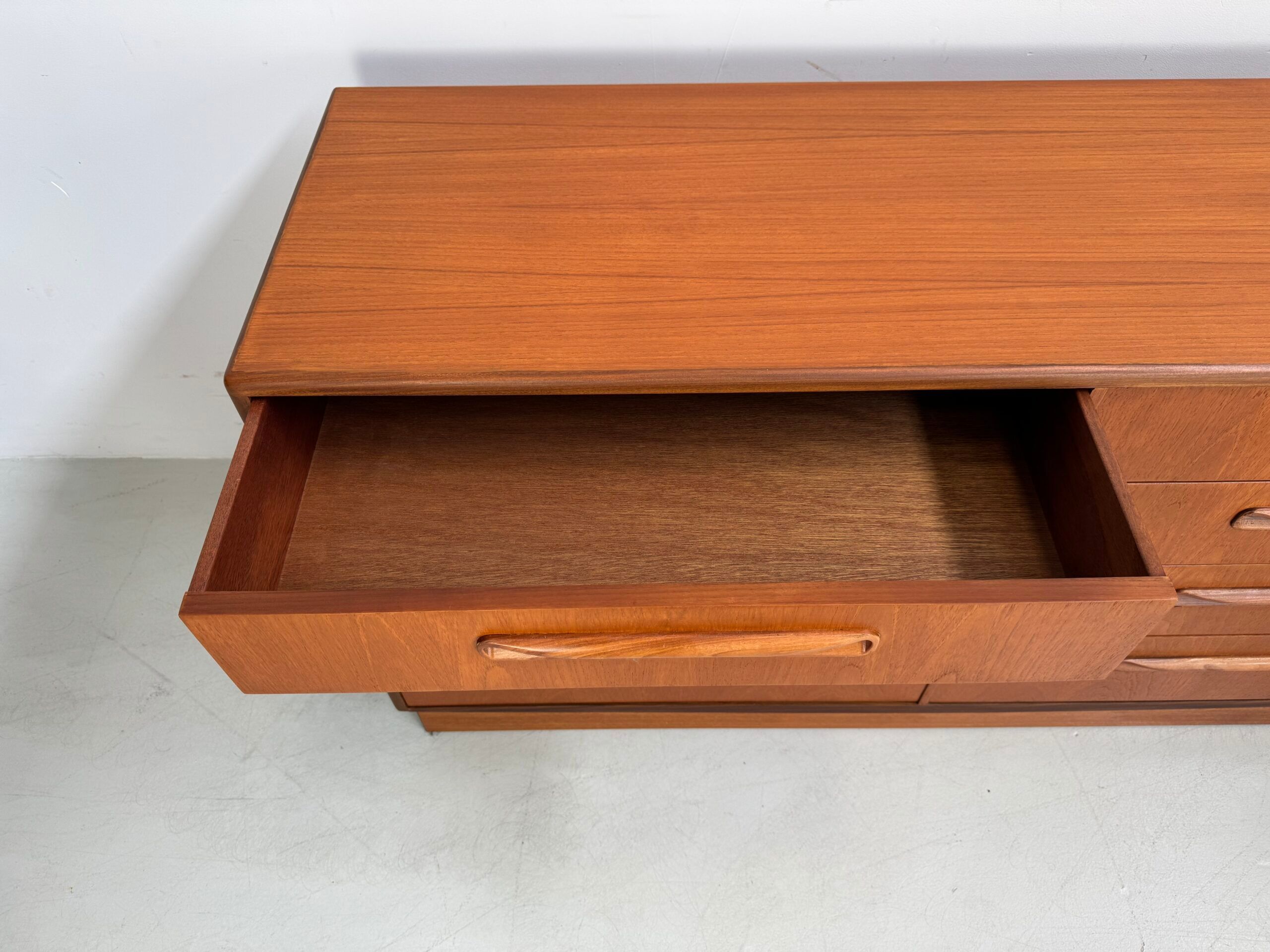 Vintage G-Plan chest of drawers.