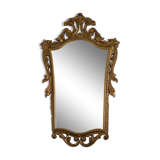 Vintage gold baroque mirror