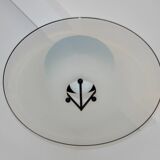 Lampe à suspension italienne en verre de Murano, années 1980