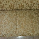 Vintage 3-piece living room in beige fabric