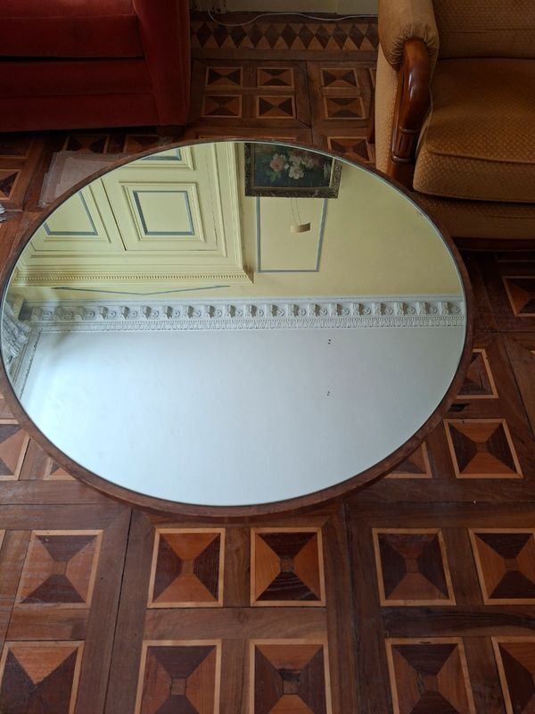 Side table 1940 with mirror top