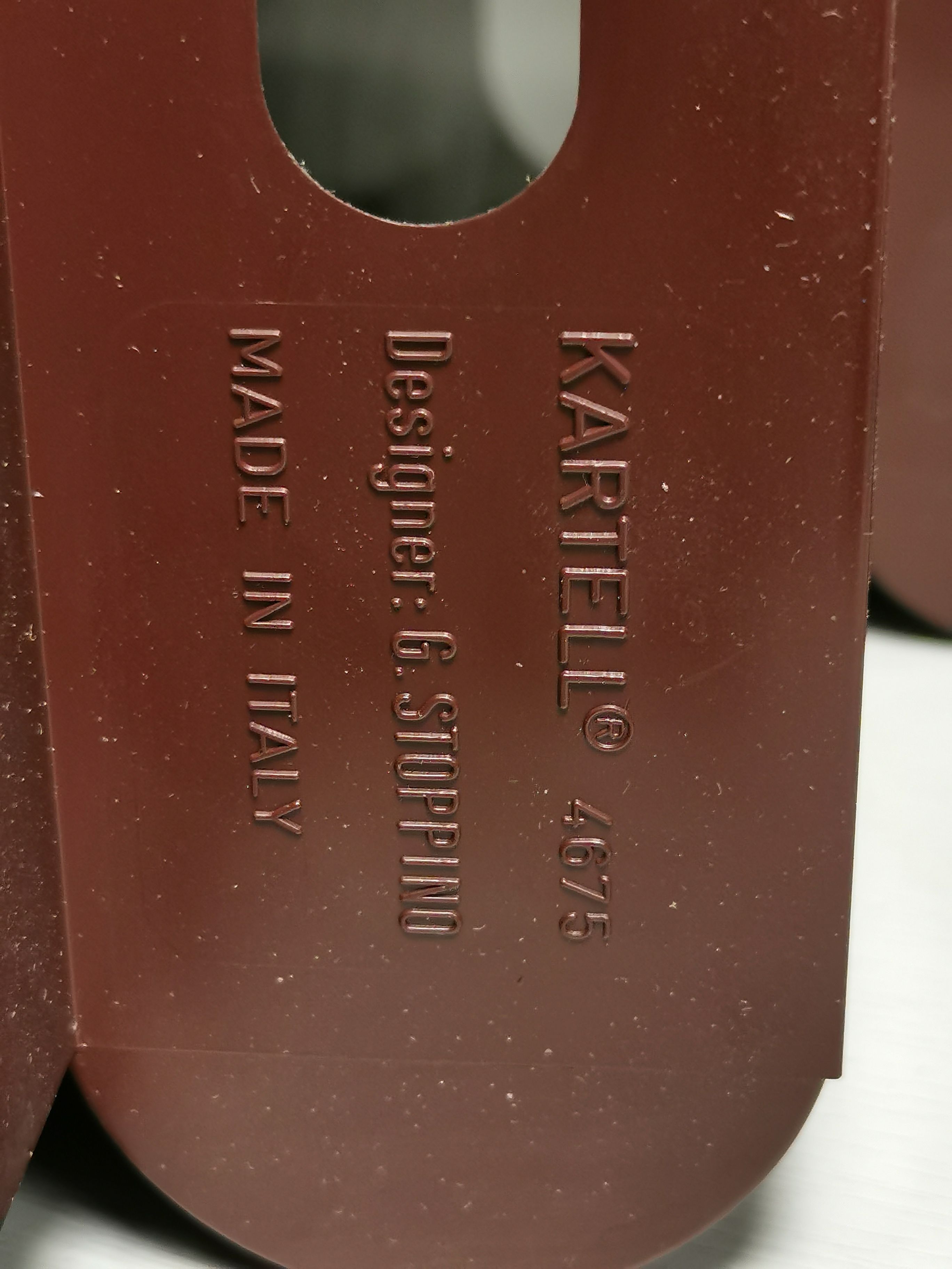 Vintage magazine holder 60's Kartell G.Stoppino, Italy