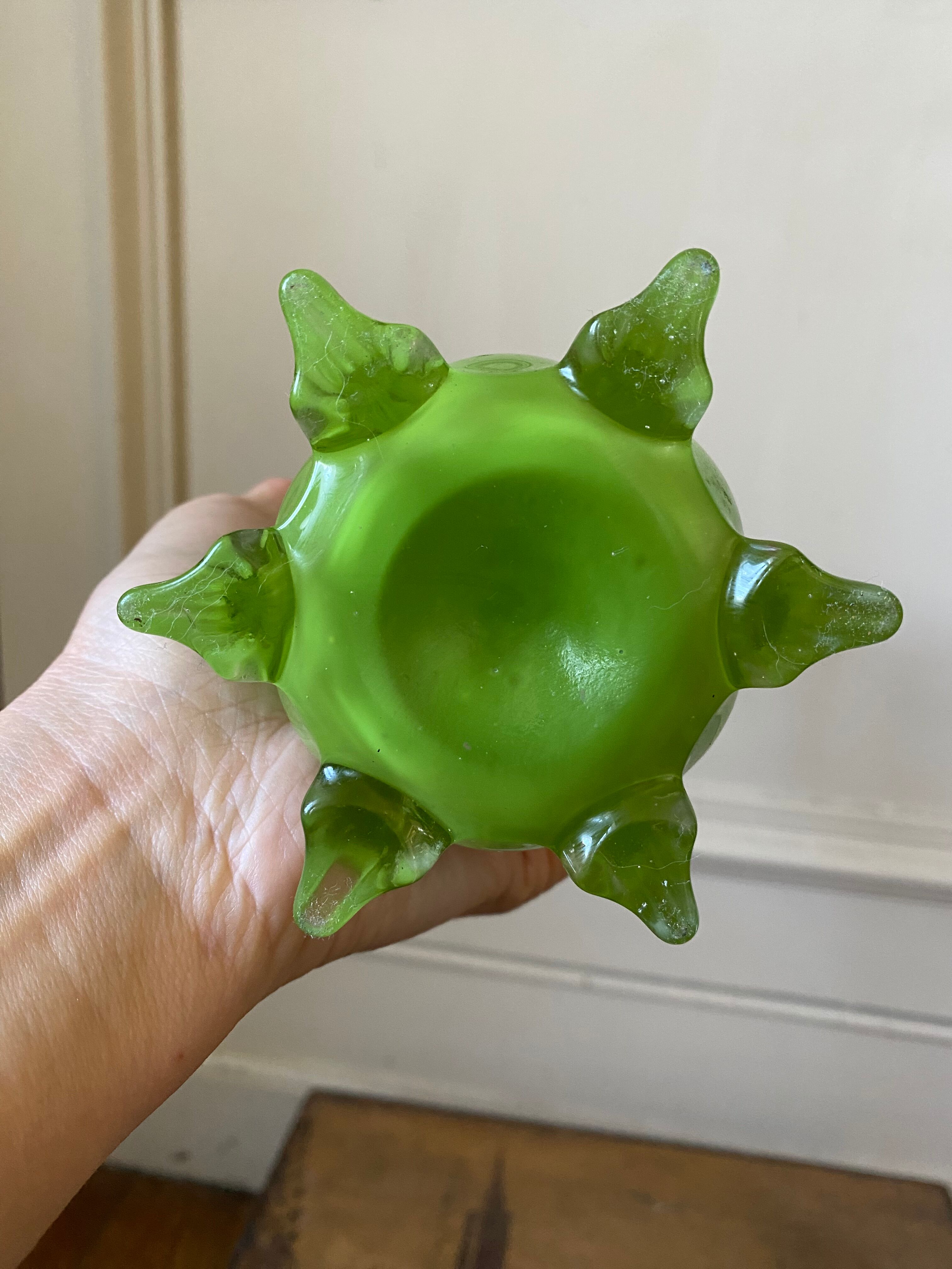 Green vase from the 50s