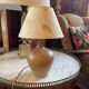 Vintage stoneware lamp
