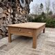Table basse de ferme chêne massif