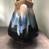 Enamelled ceramic pitcher