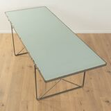 Frosted Glass Table "Moment" by Niels Gammelgaard
