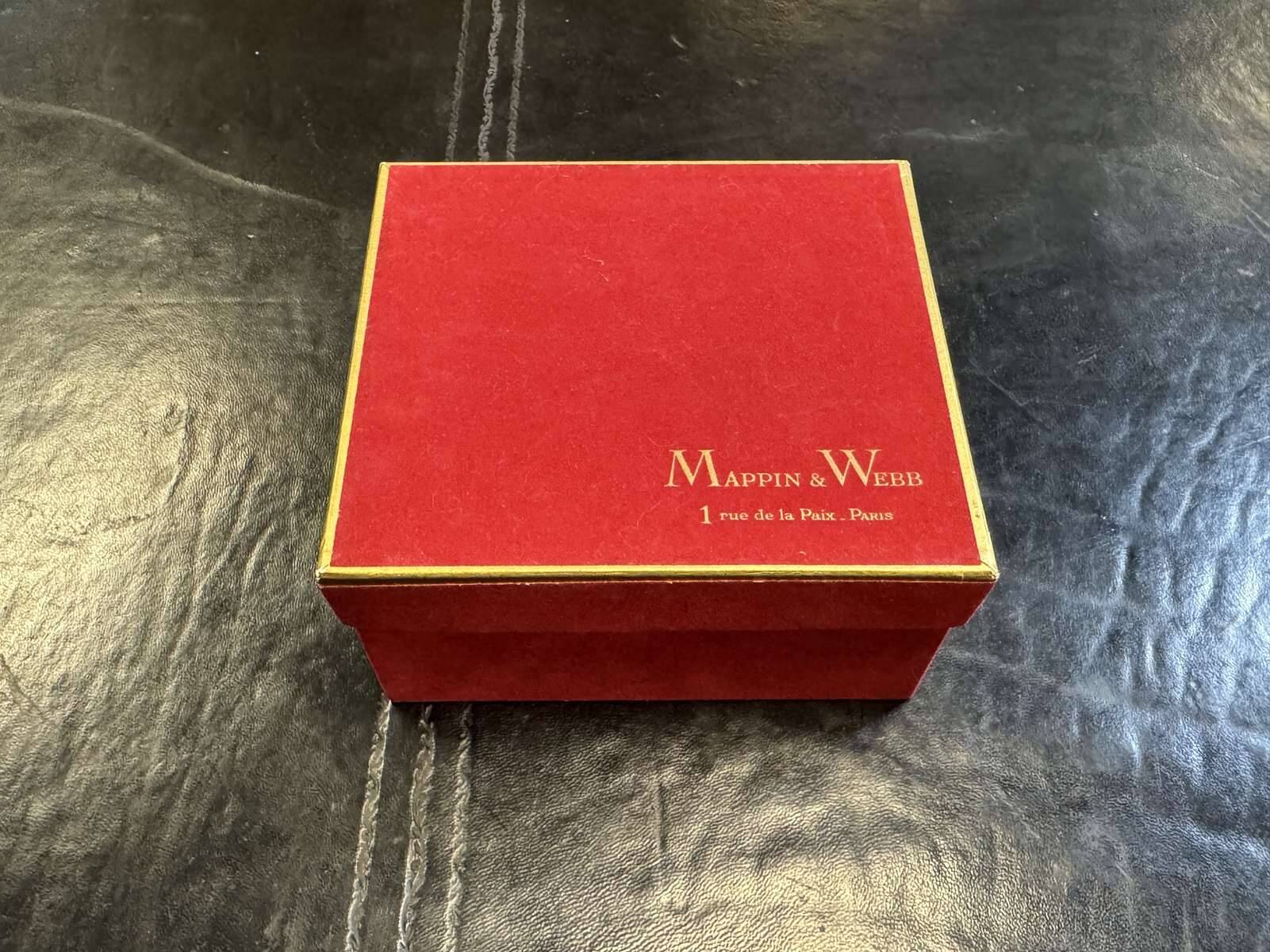 Mappin and Webb box of 12 silver-plated grapefruit spoons