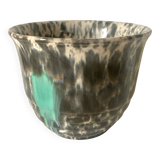 Vintage Vallauris ceramic flowerpot