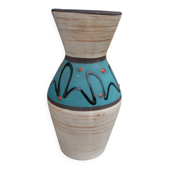 Vintage 1960s modernist ceramic vase